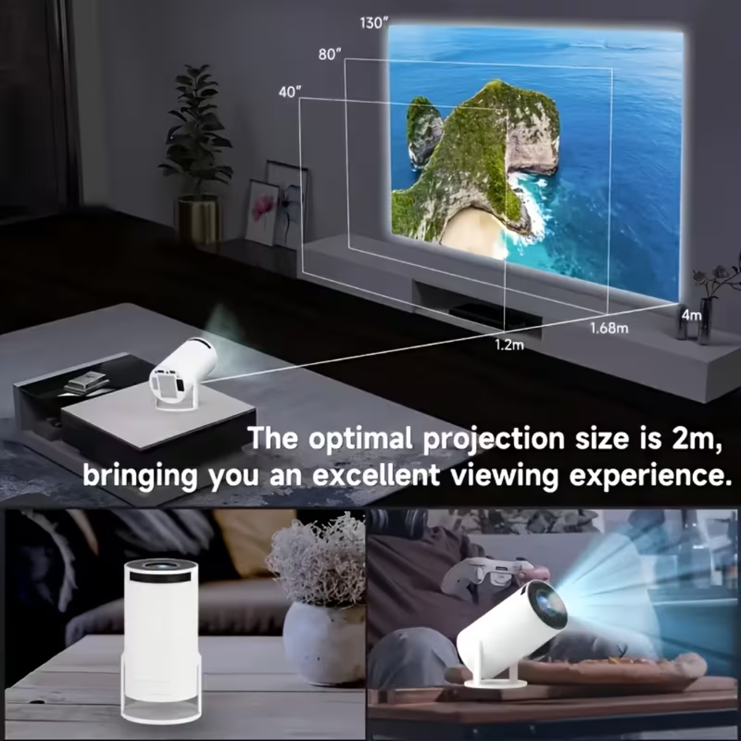 Lumora™ | Convierte cualquier espacio en un cine